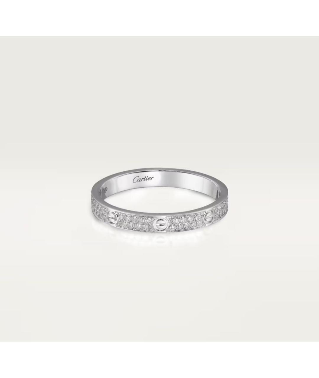 CARTIER Кольцо из белого золота, фото 5