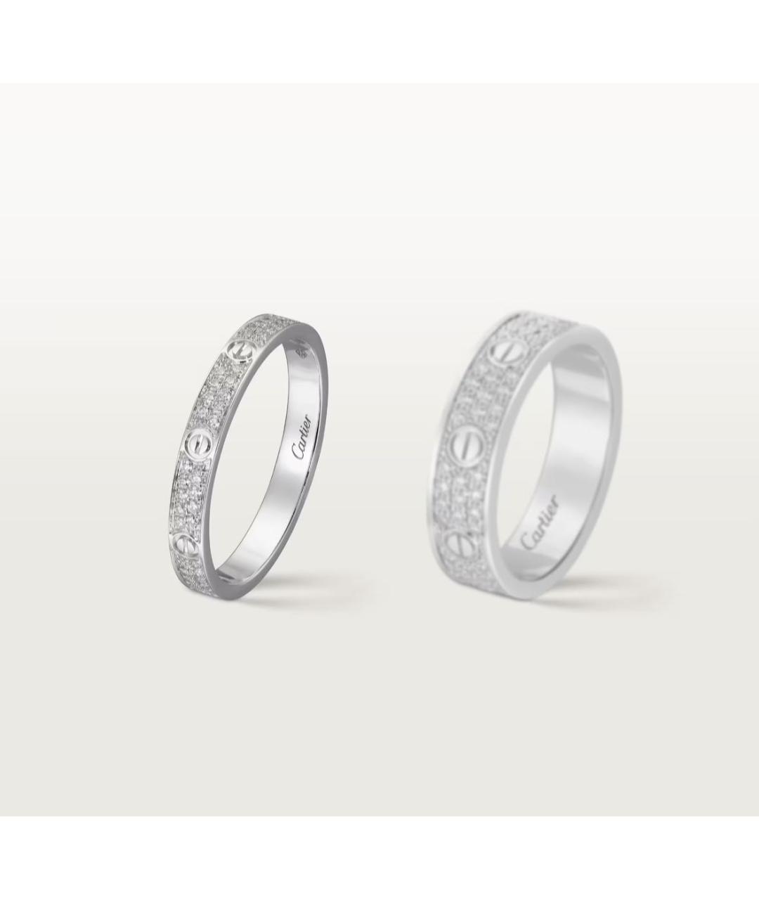 CARTIER Кольцо из белого золота, фото 3