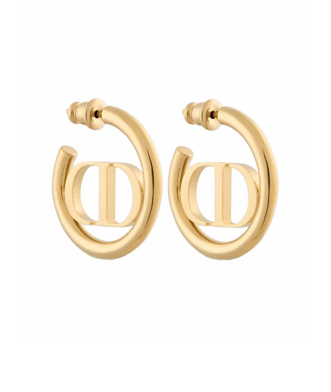 CHRISTIAN DIOR Золотые серьги, фото 1