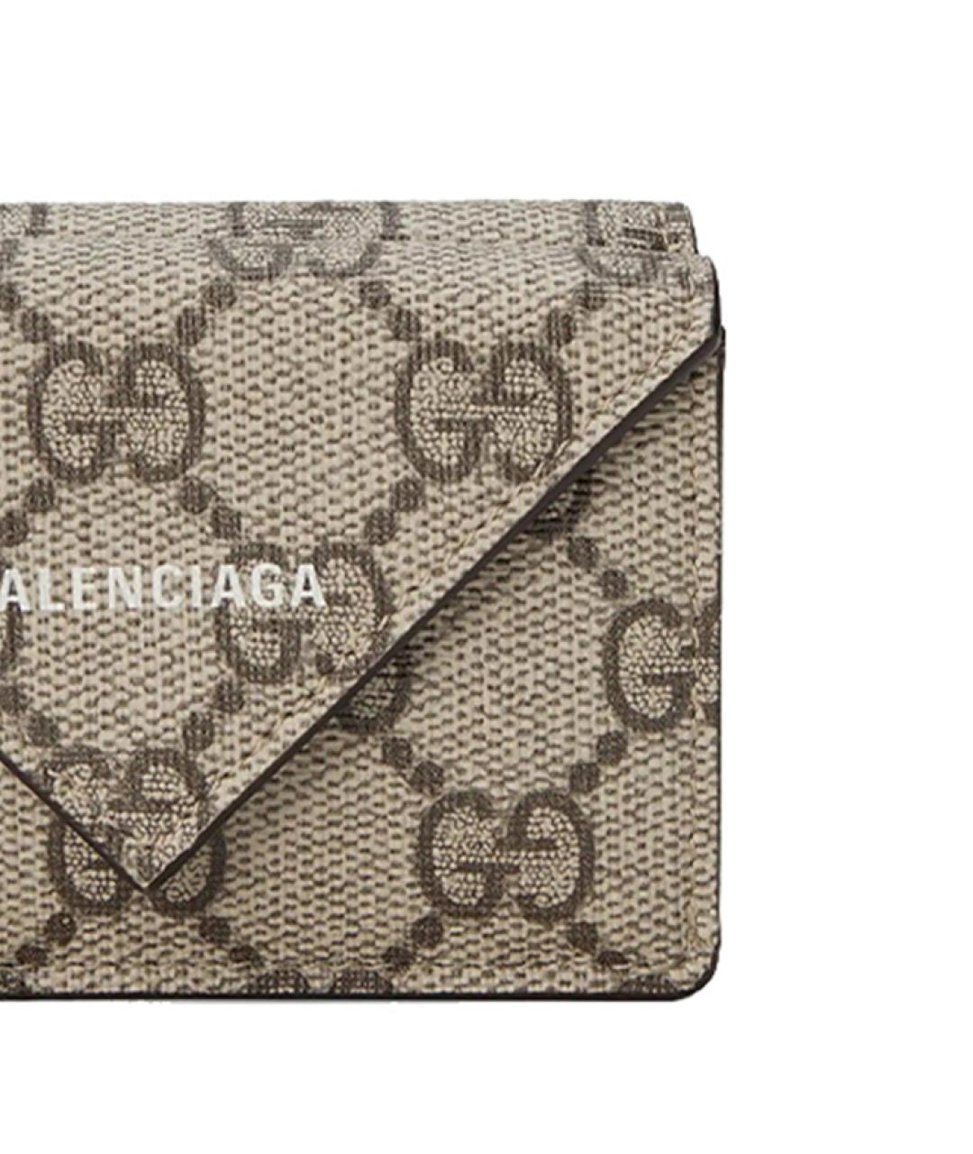 GUCCI Бежевый кошелек, фото 6