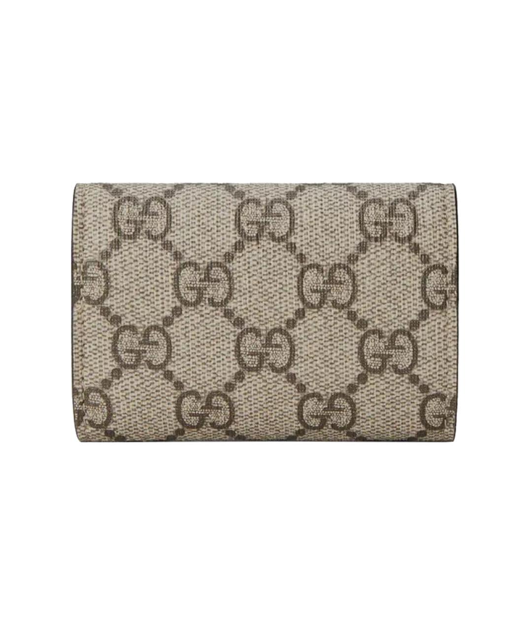 GUCCI Бежевый кошелек, фото 3