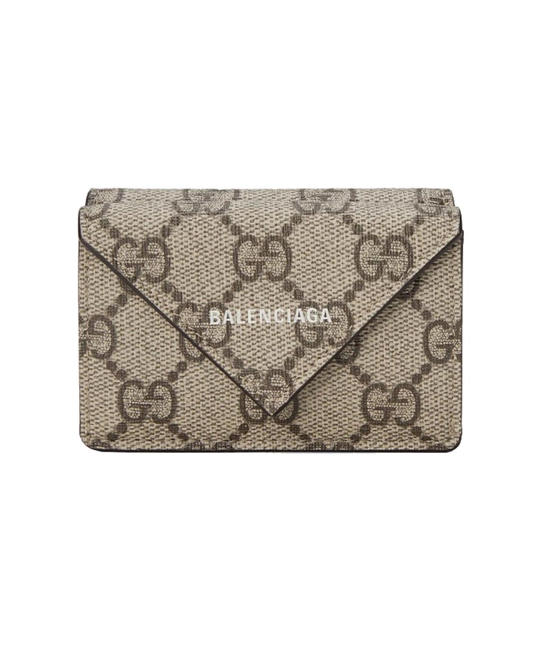 GUCCI Бежевый кошелек, фото 1