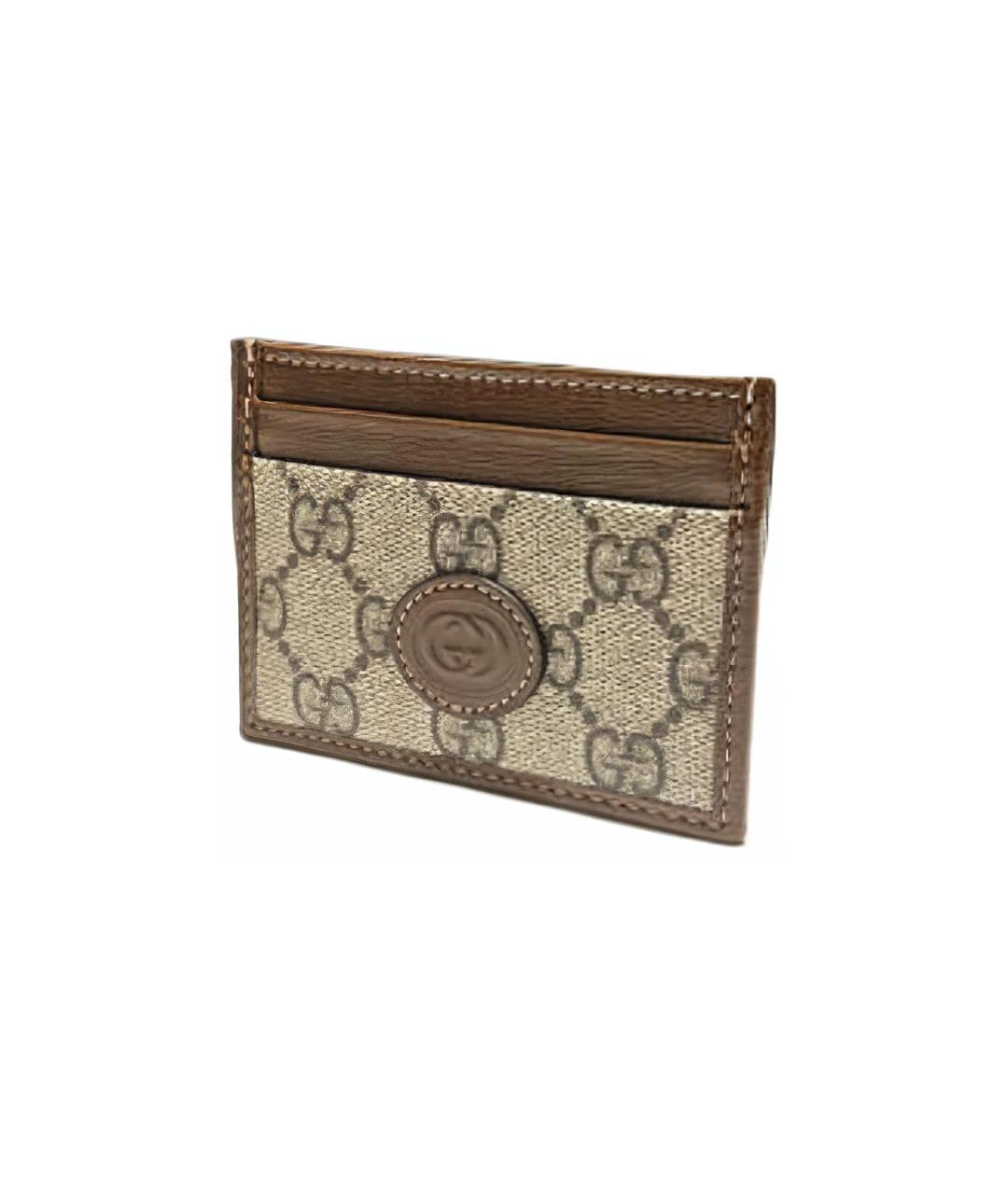 GUCCI Бежевый кардхолдер, фото 5