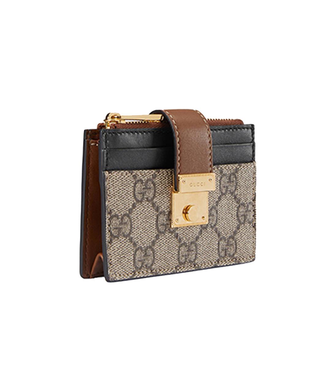 GUCCI Коричневый кардхолдер, фото 2