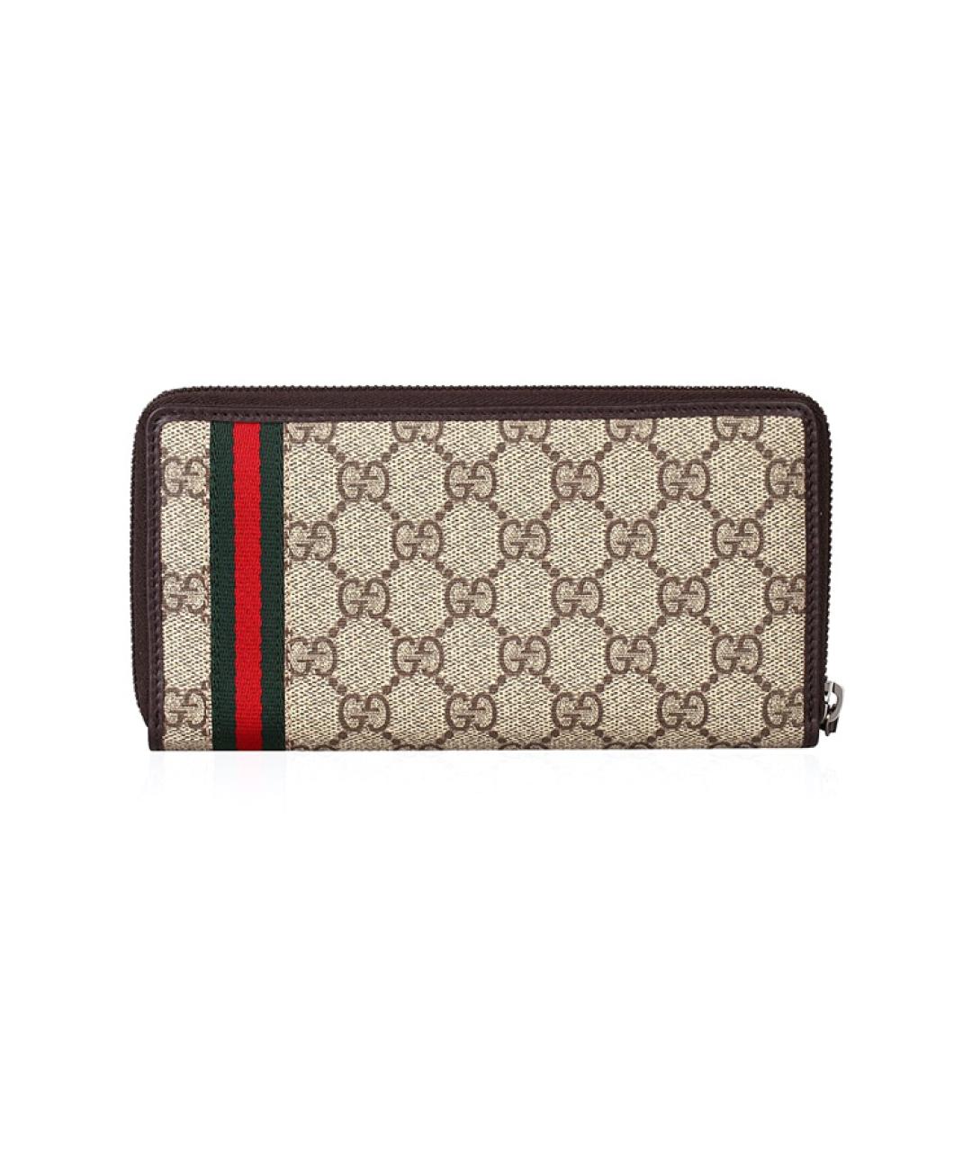 GUCCI Бежевый кошелек, фото 3