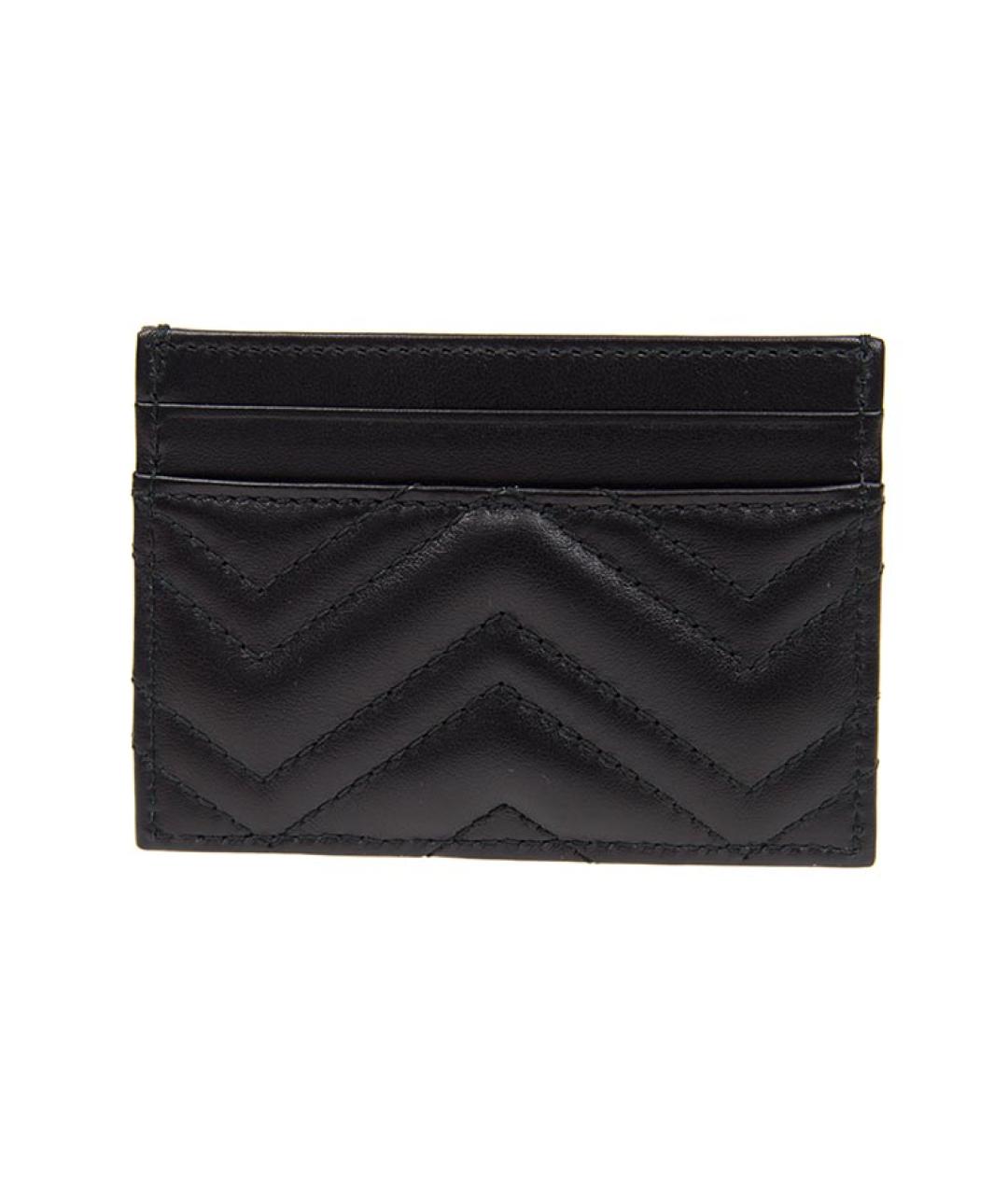 GUCCI Черный кожаный кардхолдер, фото 2