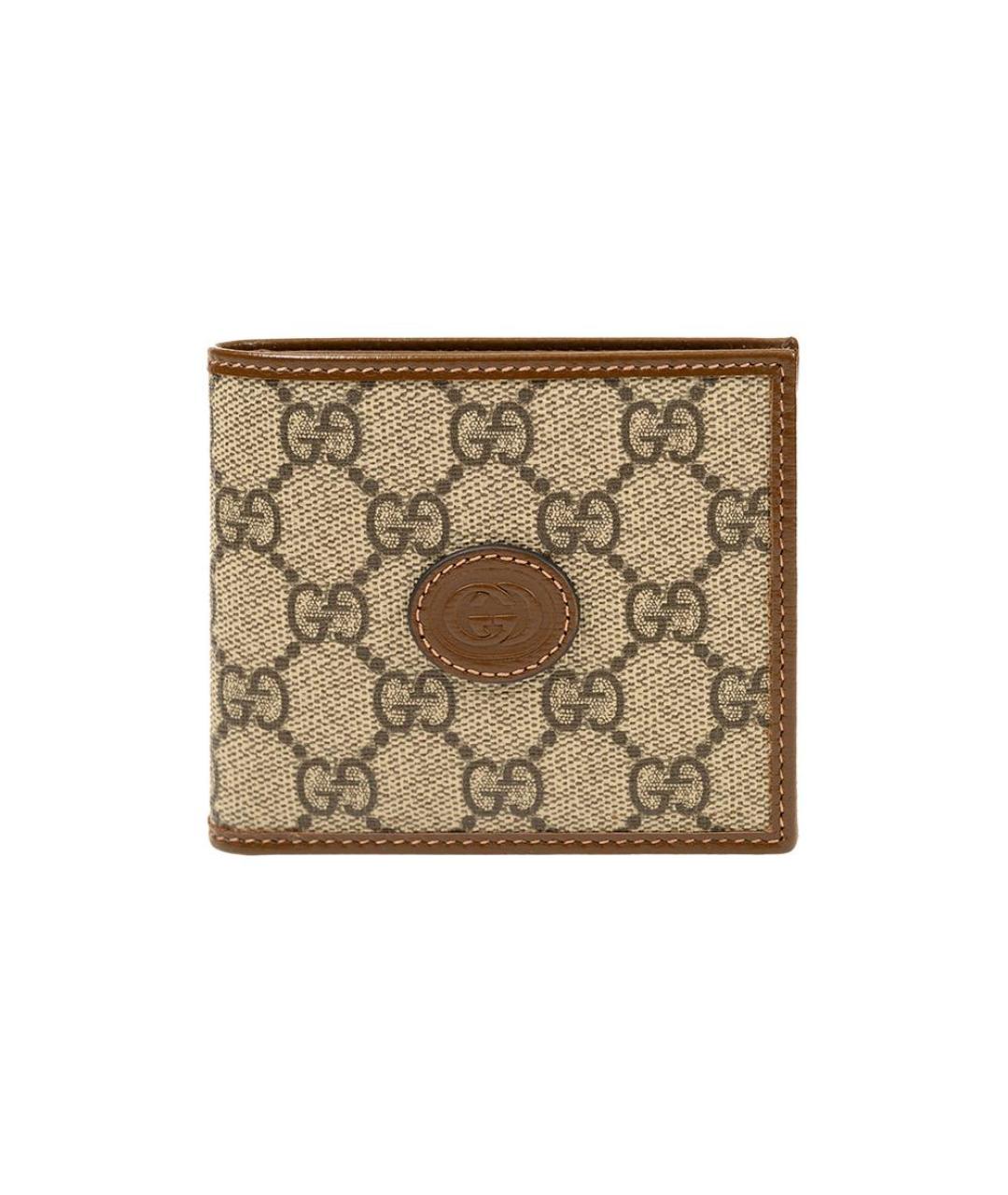 GUCCI Бежевый кошелек, фото 1
