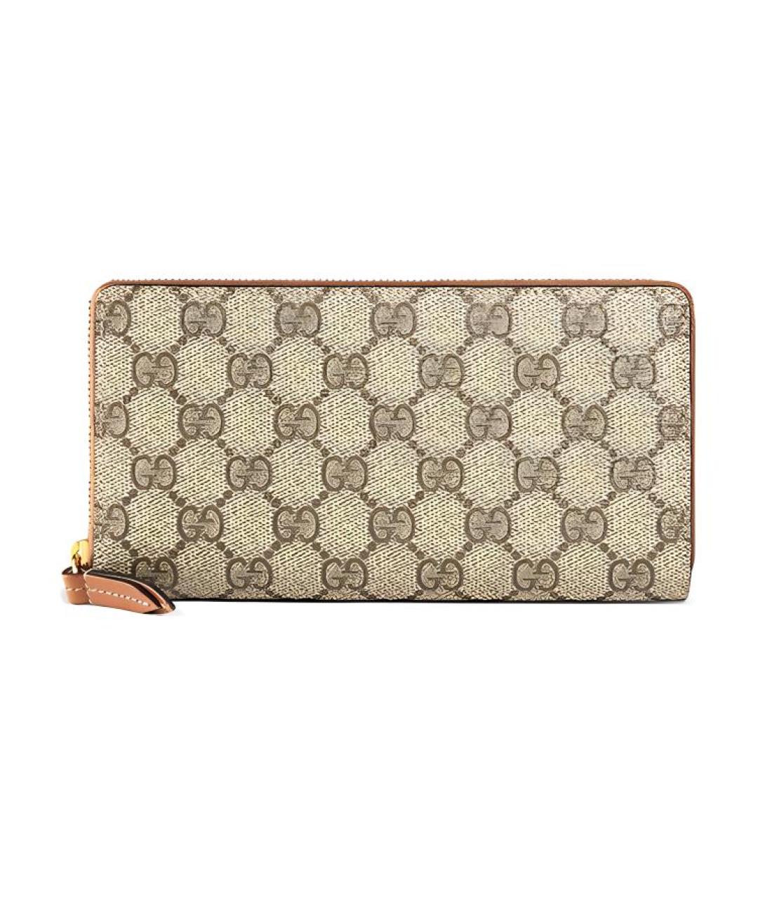 GUCCI Бежевый кошелек, фото 1