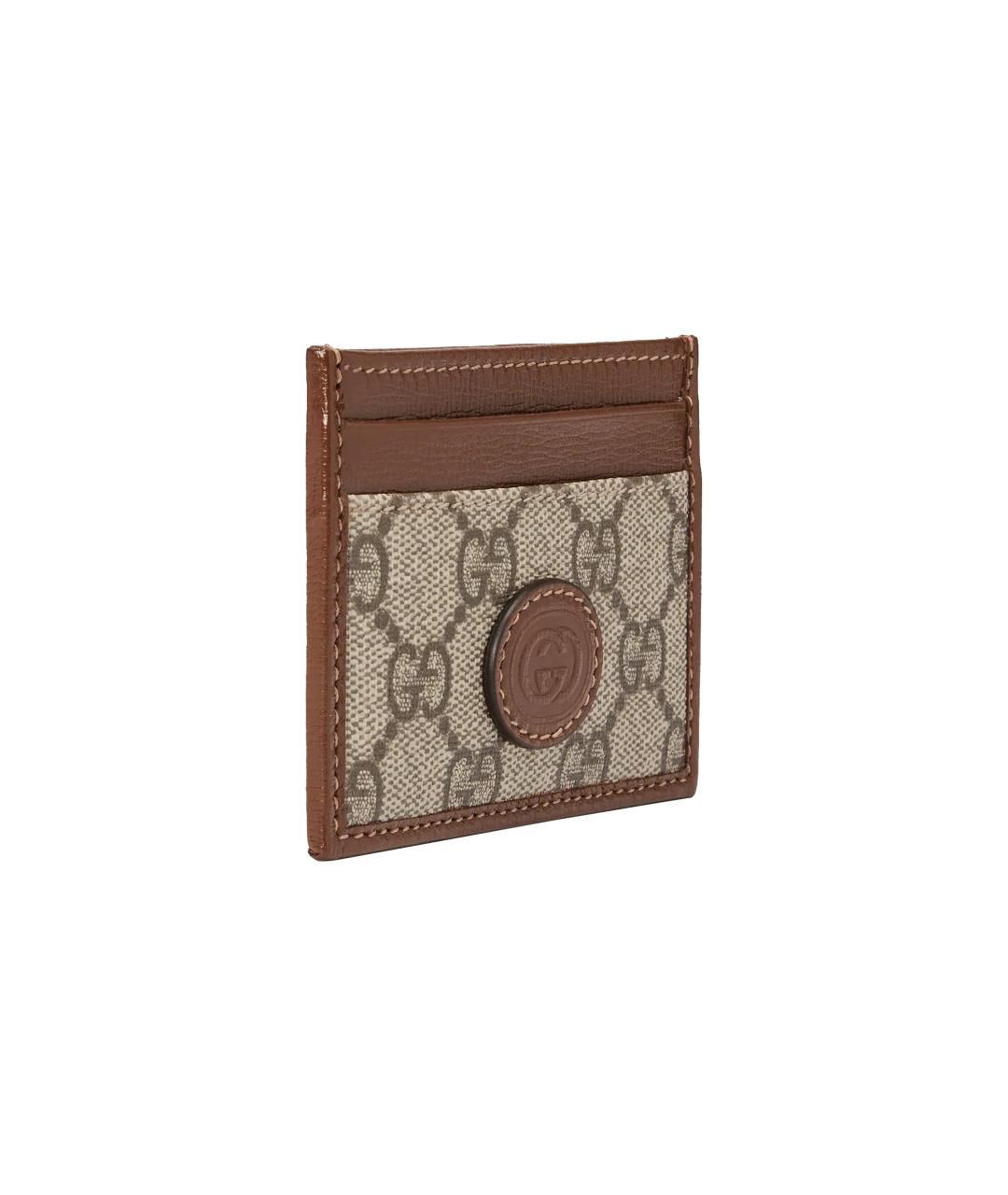 GUCCI Коричневый кардхолдер, фото 2