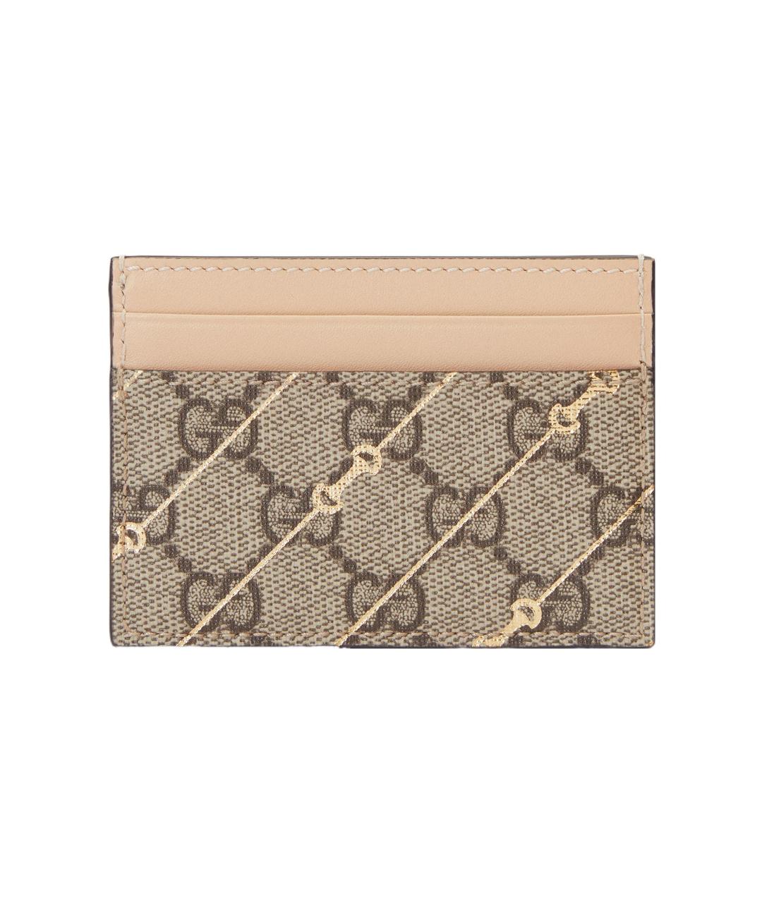 GUCCI Бежевый кардхолдер, фото 1