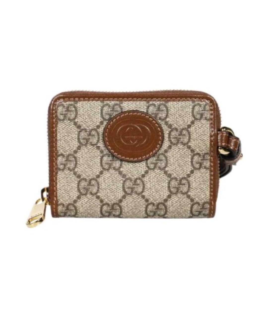 GUCCI Бежевый кошелек, фото 1