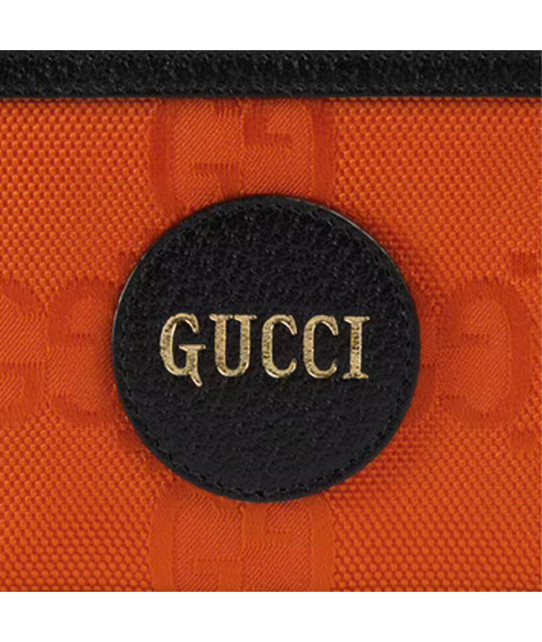 GUCCI Оранжевый кошелек, фото 6