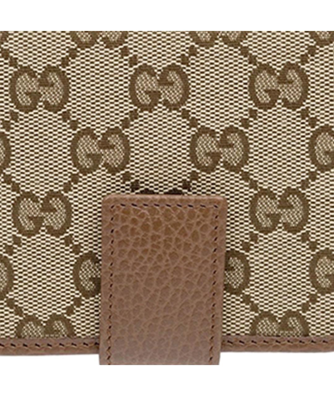 GUCCI Коричневый кошелек, фото 4