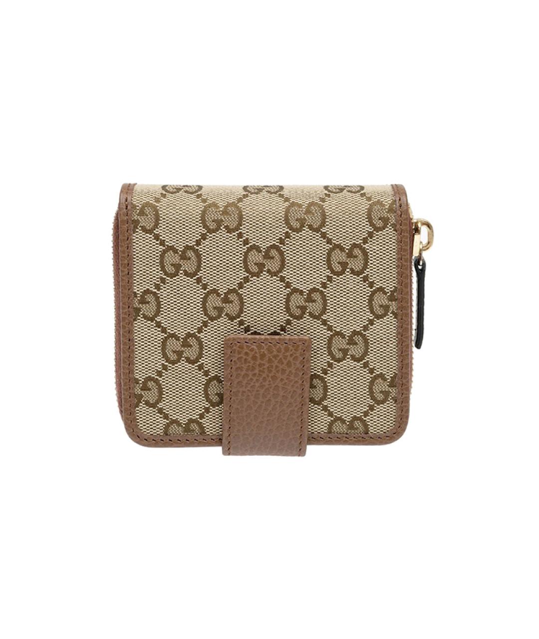 GUCCI Коричневый кошелек, фото 1
