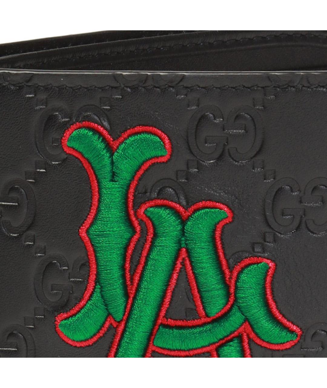 GUCCI Черный кошелек, фото 5