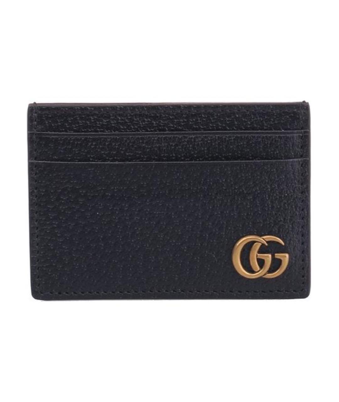 GUCCI Черный кожаный кардхолдер, фото 8