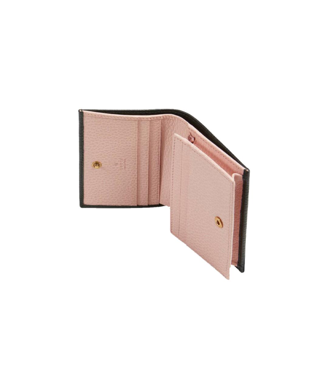 GUCCI Черный кожаный кардхолдер, фото 5