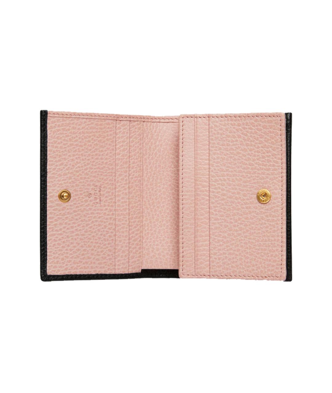 GUCCI Черный кожаный кардхолдер, фото 6