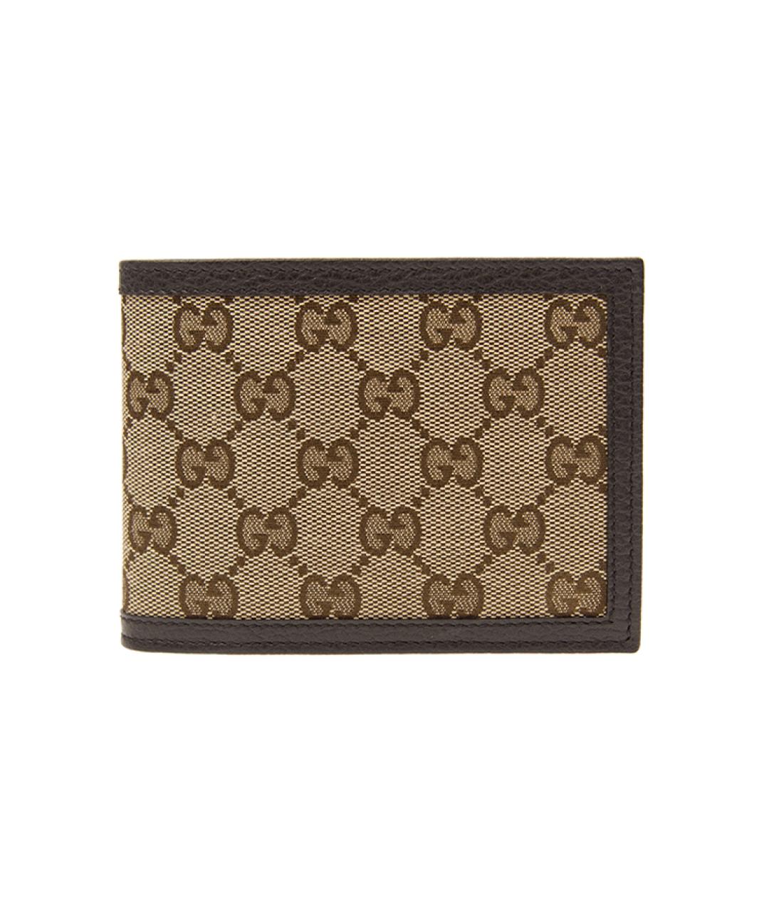 GUCCI Коричневый кошелек, фото 1