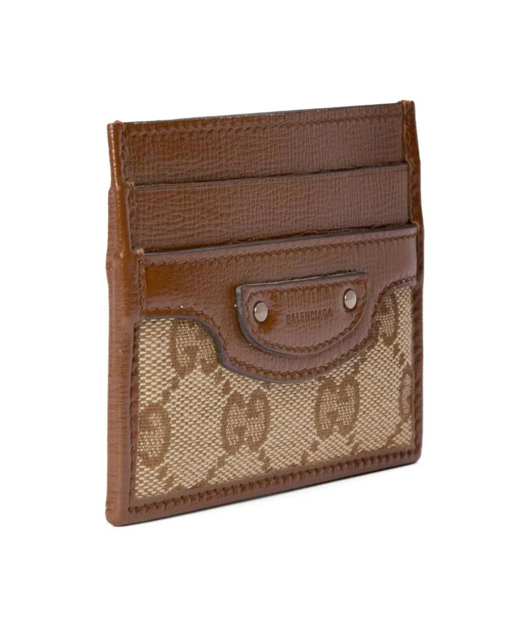 GUCCI Коричневый кардхолдер, фото 4