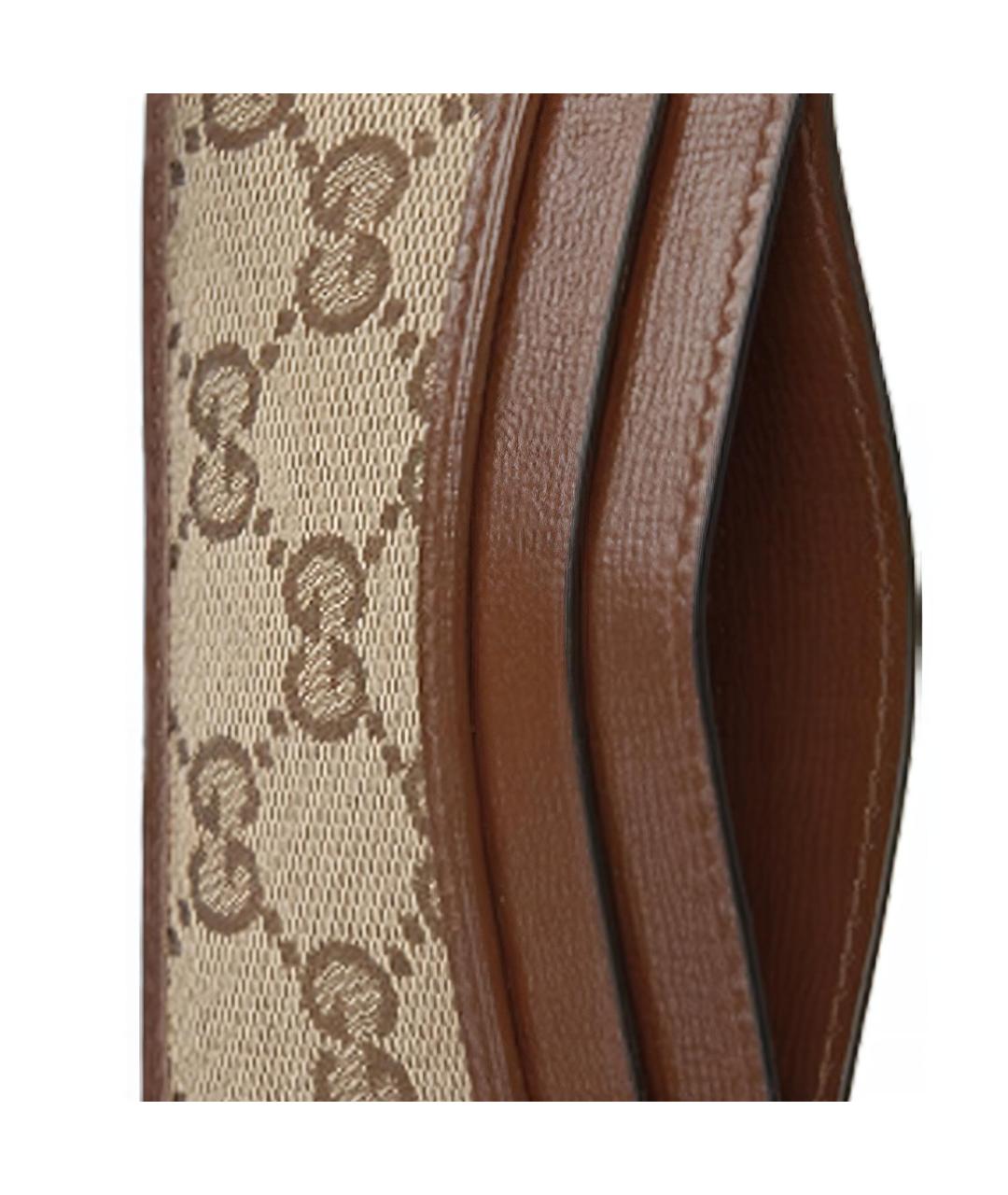 GUCCI Коричневый кардхолдер, фото 5
