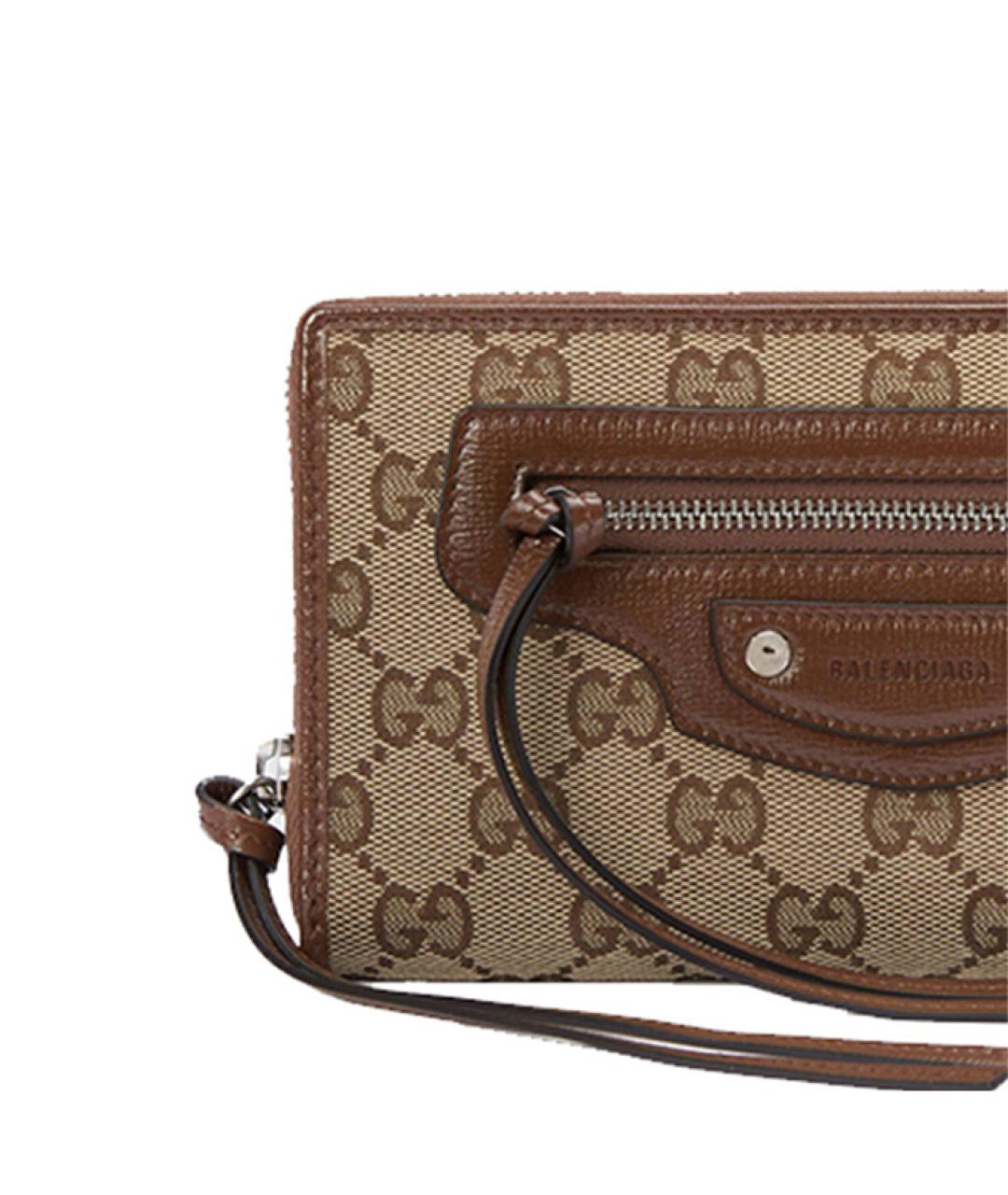 GUCCI Коричневый кошелек, фото 5