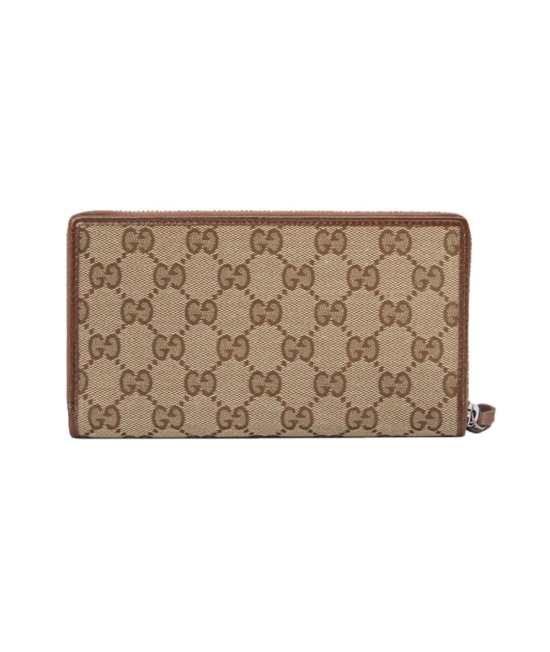 GUCCI Коричневый кошелек, фото 3
