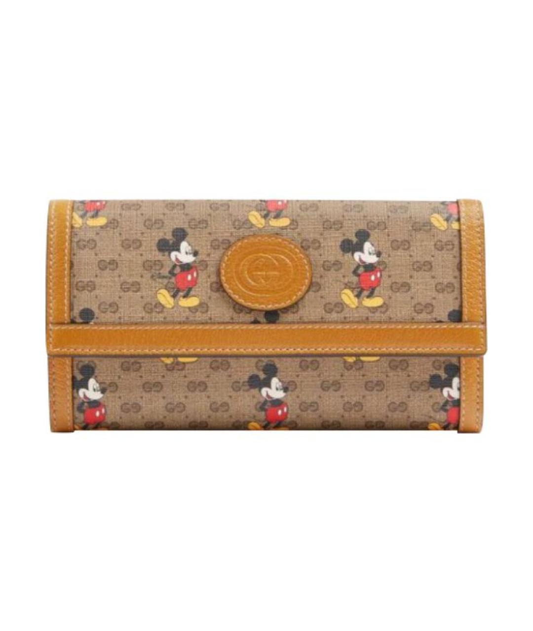 GUCCI Бежевый кошелек, фото 1