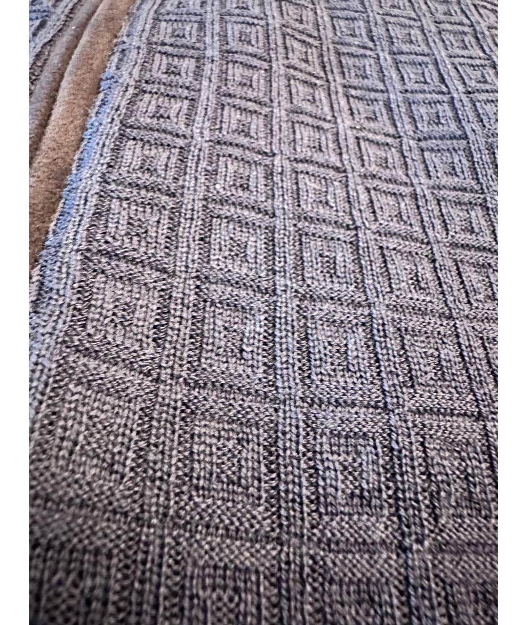 KITON Синий кашемировый кардиган, фото 5