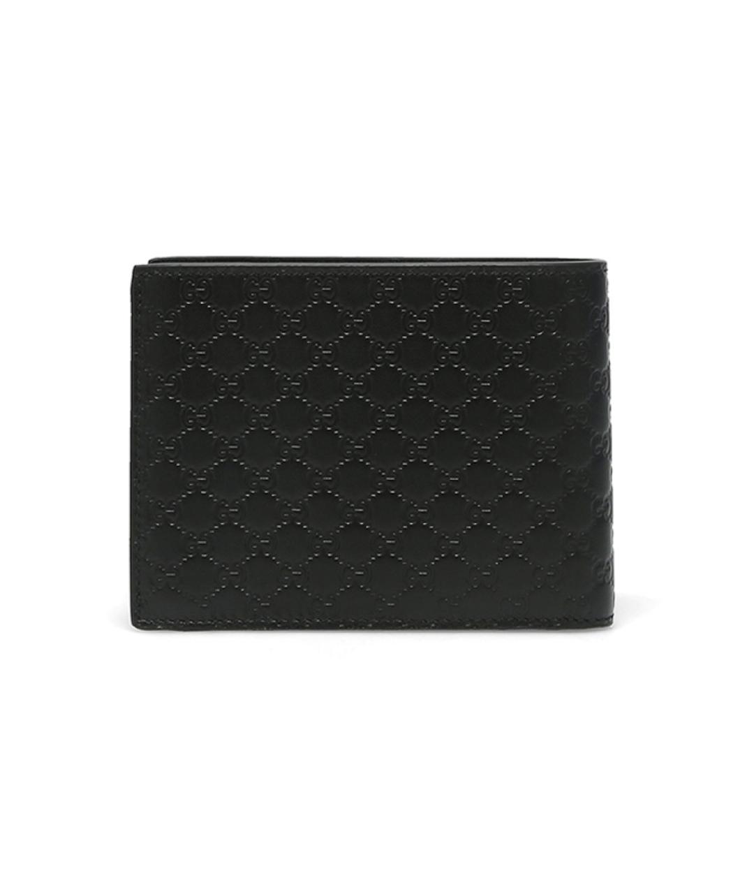 GUCCI Черный кожаный кошелек, фото 2