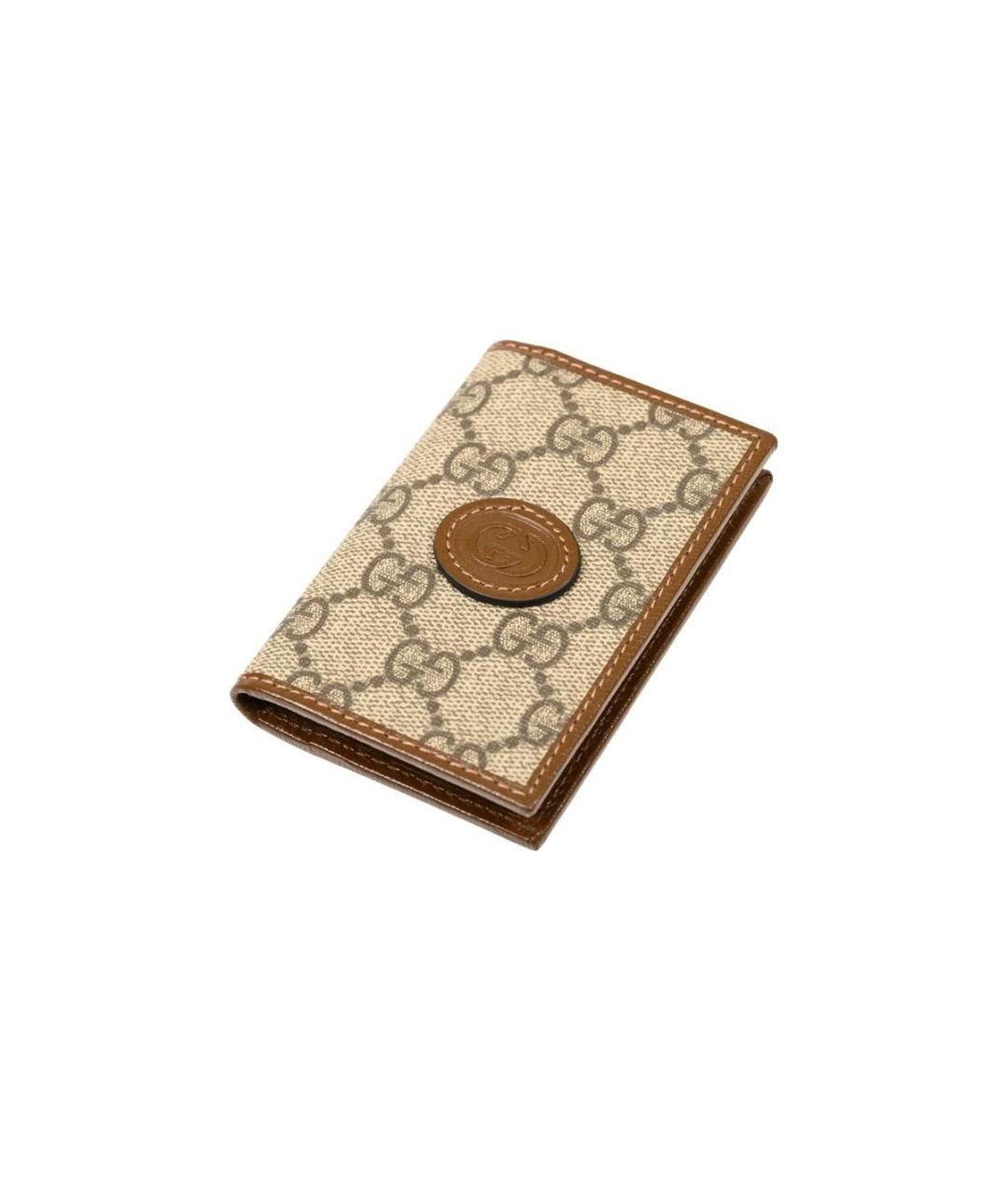 GUCCI Коричневый кошелек, фото 3