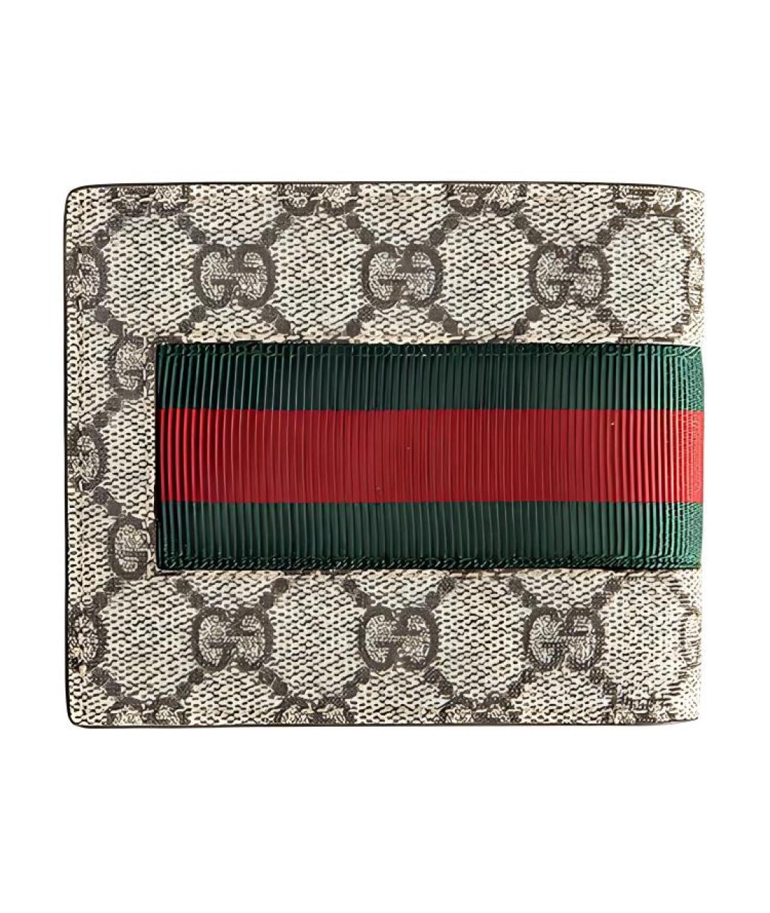 GUCCI Бежевый кошелек, фото 6