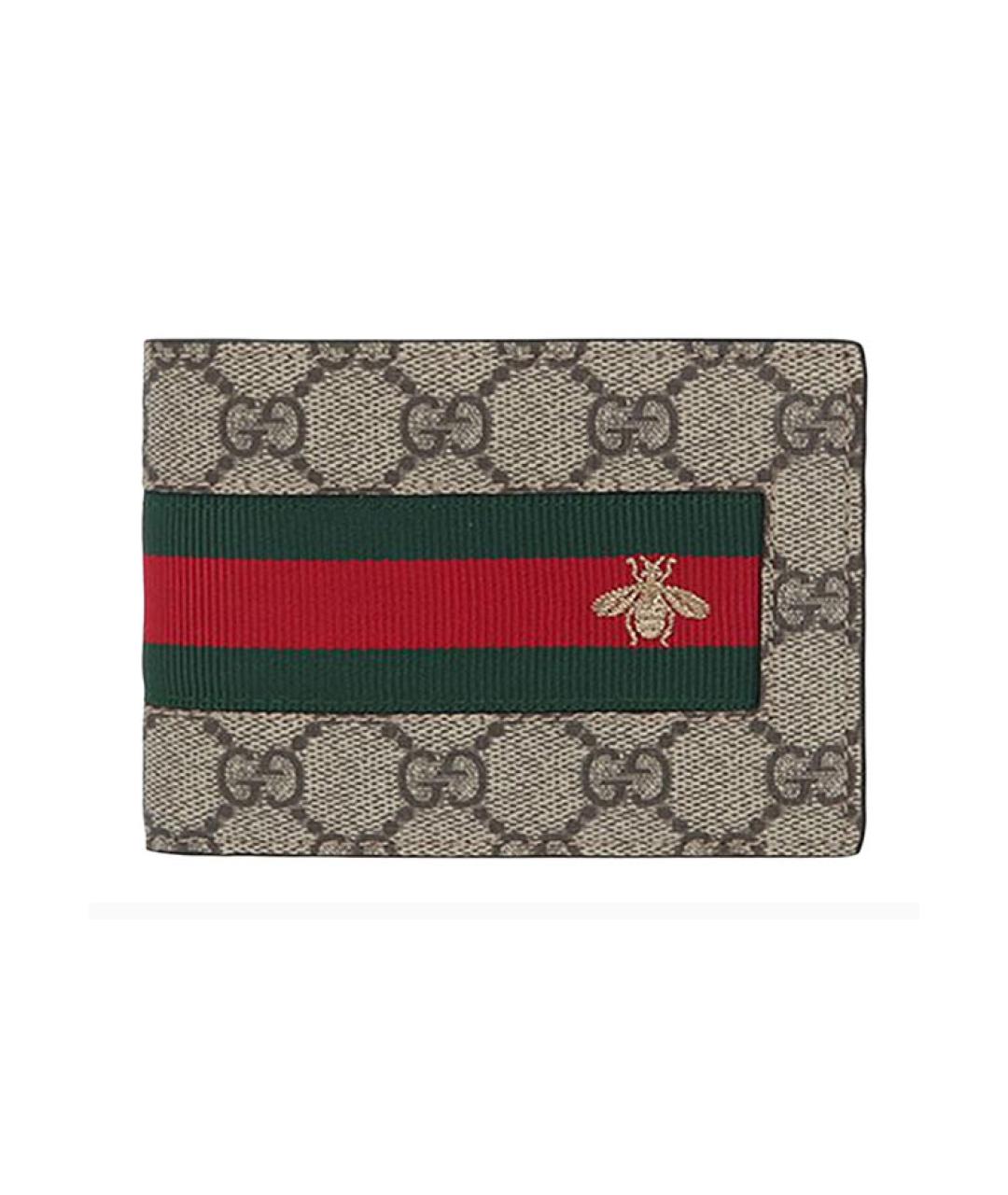 GUCCI Бежевый кошелек, фото 1