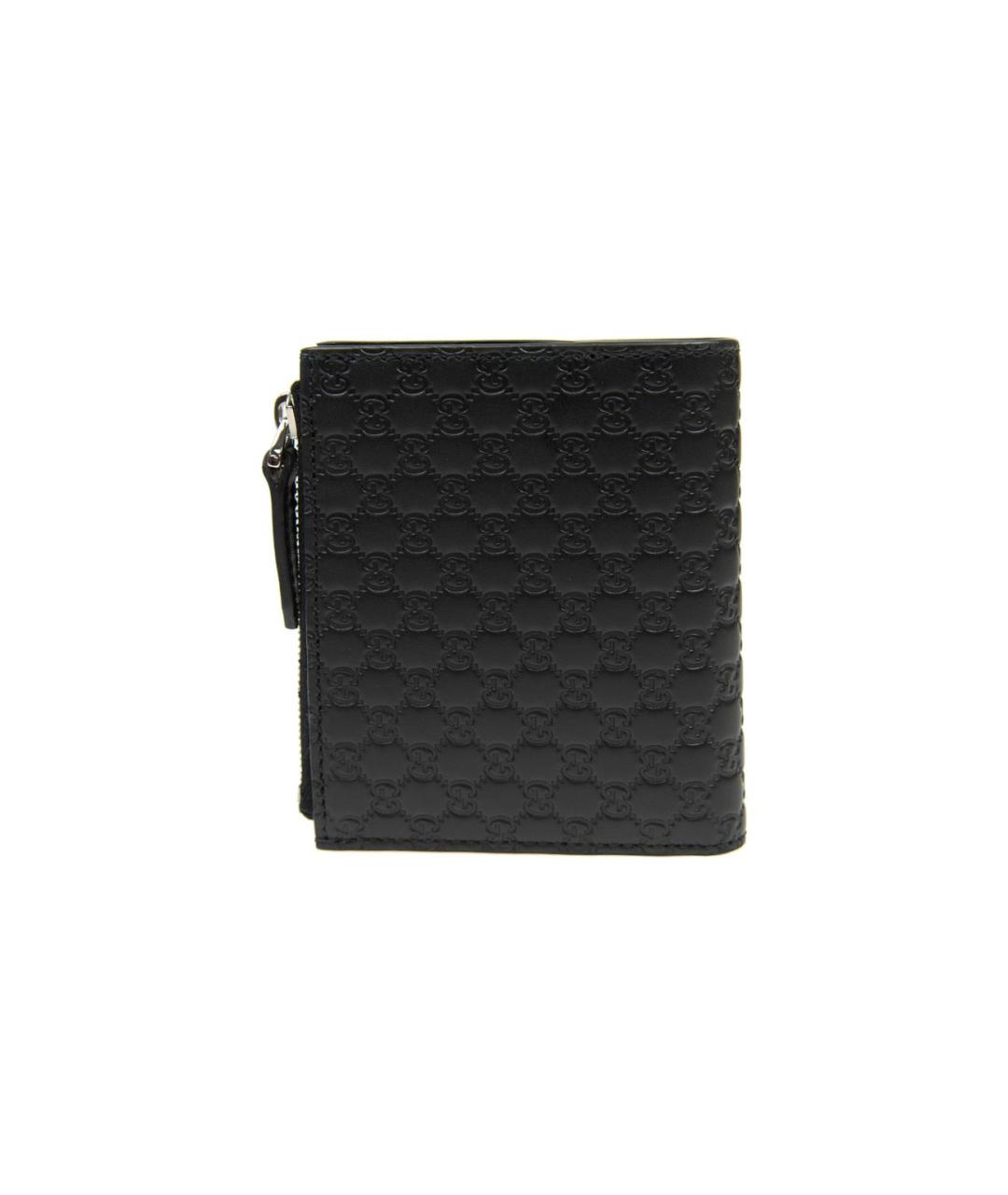 GUCCI Черный кожаный кошелек, фото 1