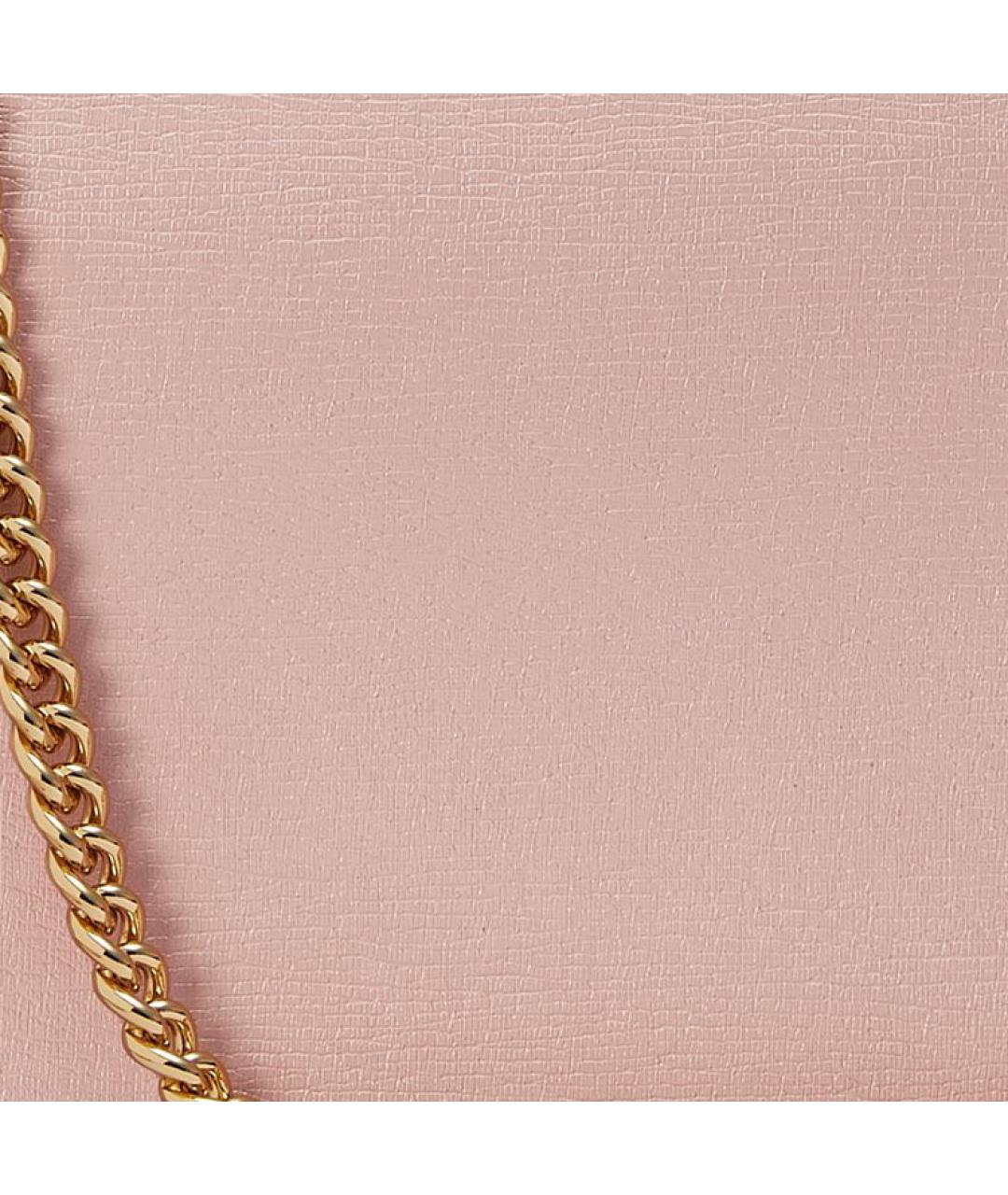 GUCCI Розовый кожаный кошелек, фото 9