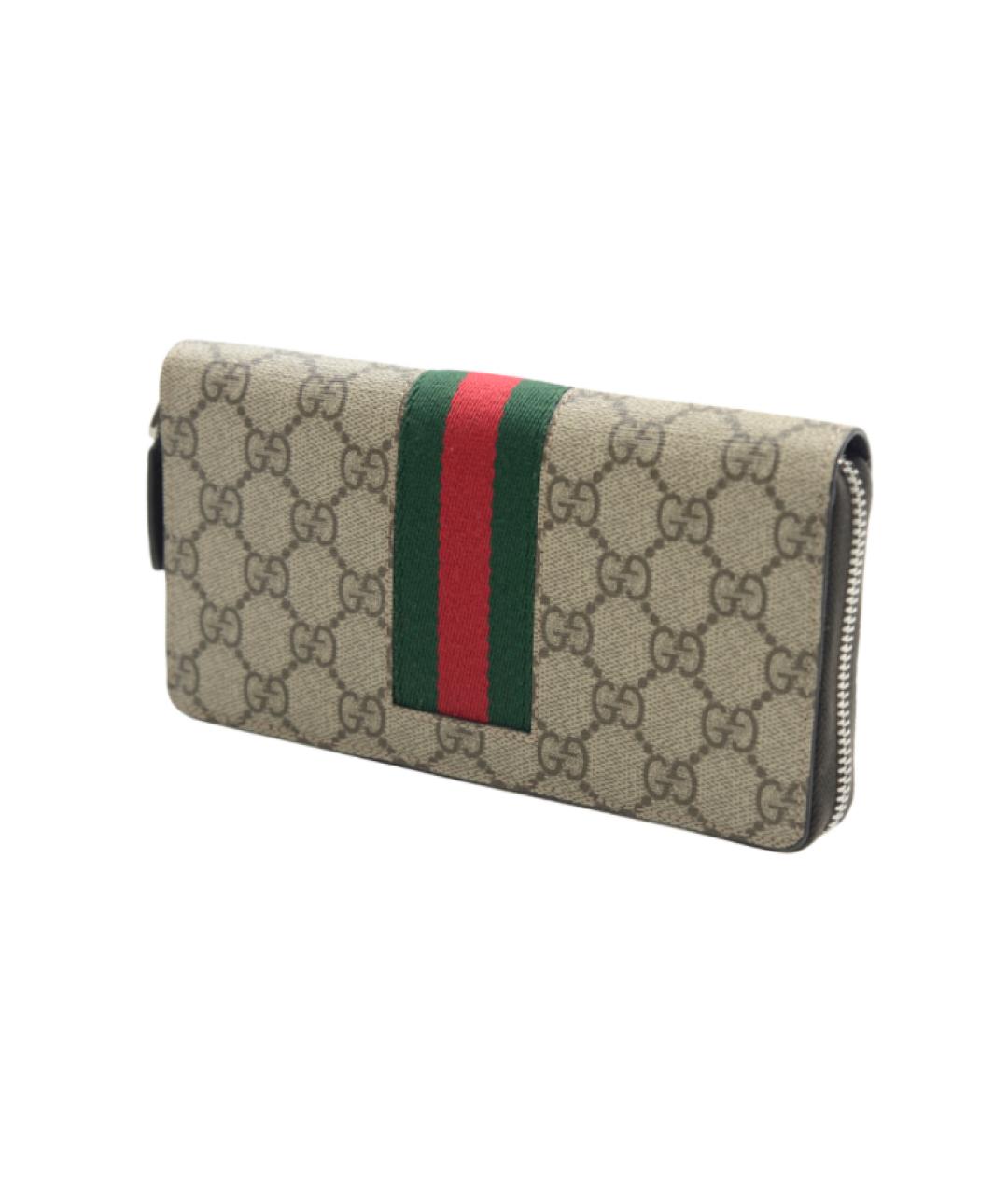 GUCCI Бежевый кошелек, фото 3