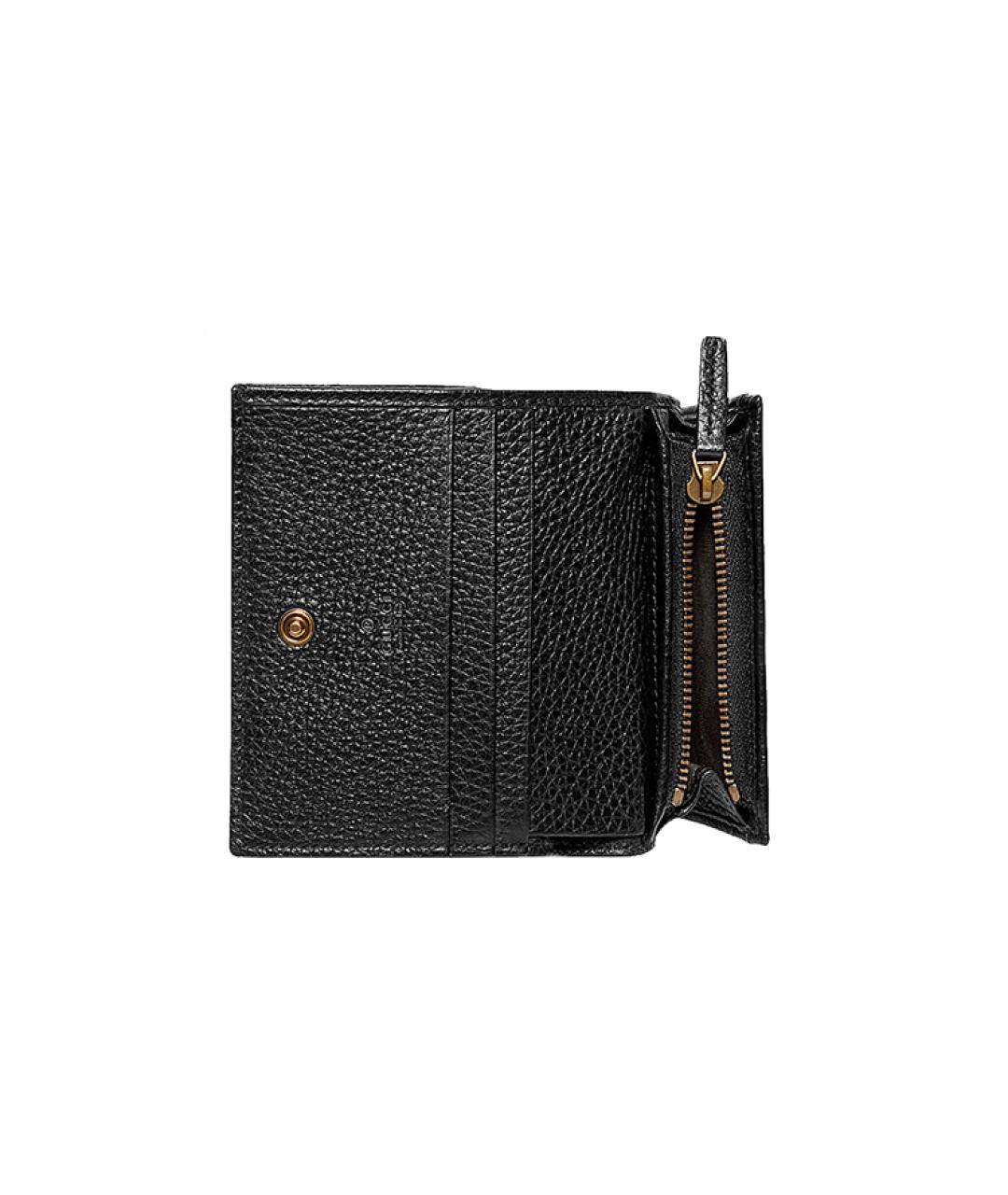 GUCCI Черный кожаный кардхолдер, фото 4