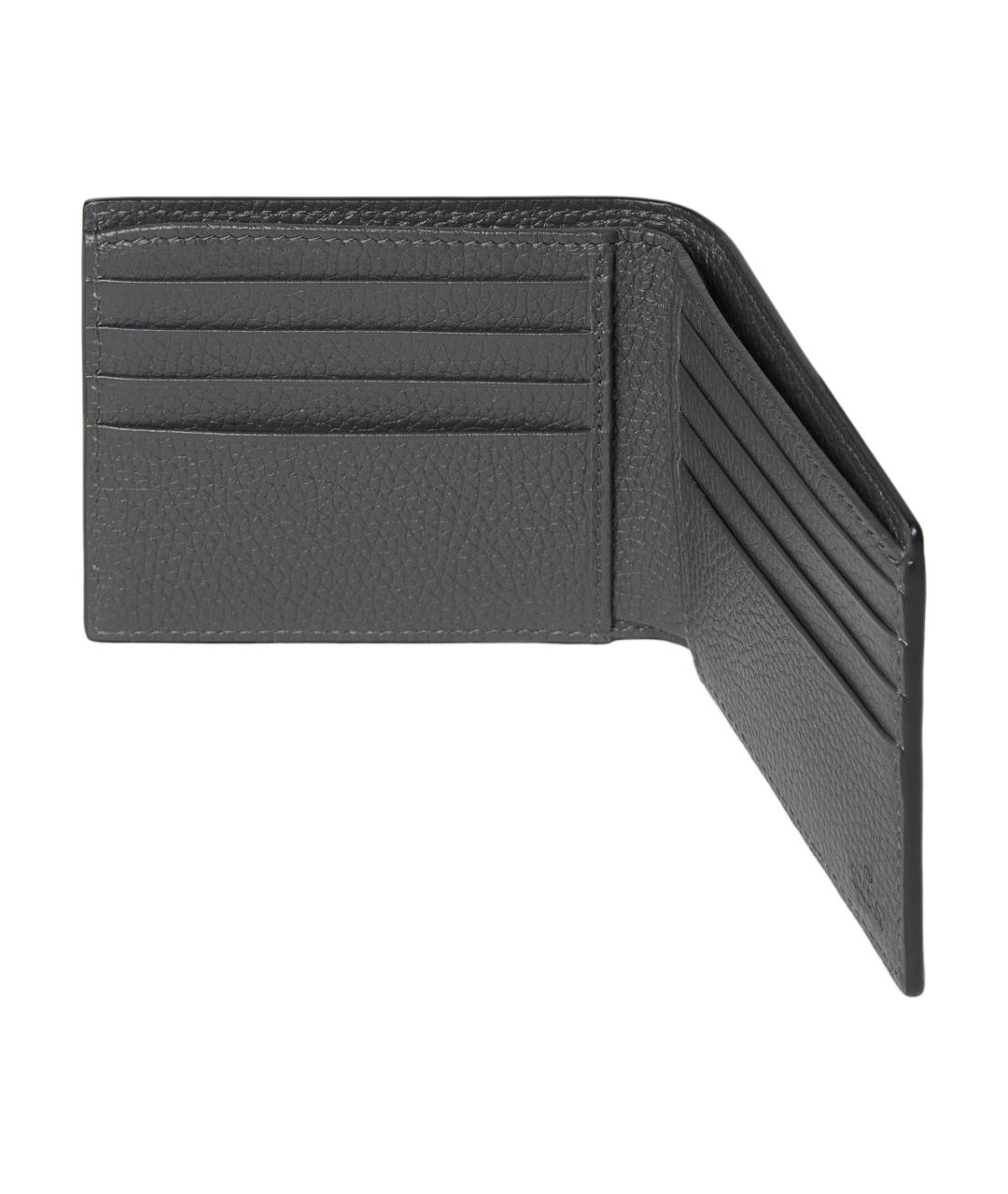 GUCCI Серый кошелек, фото 4