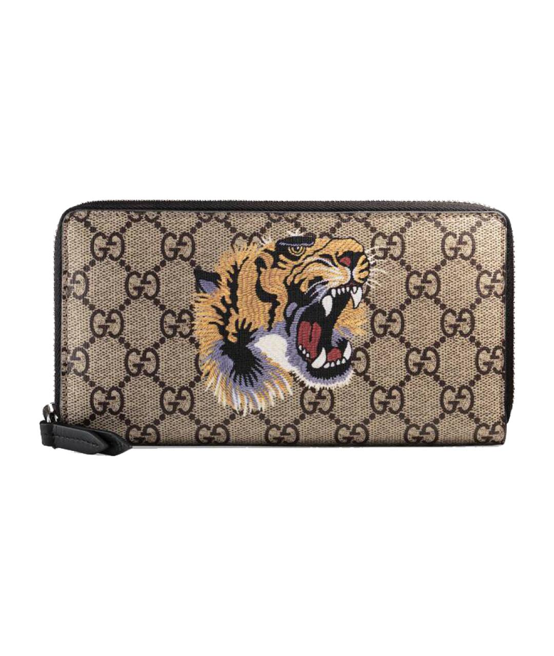 GUCCI Бежевый кошелек, фото 1