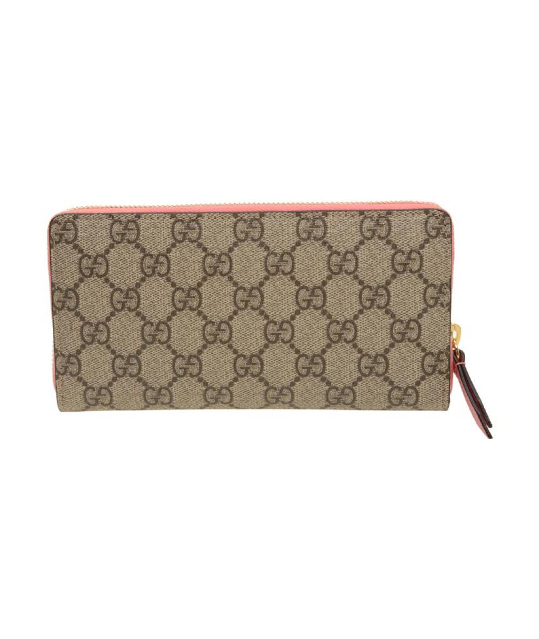 GUCCI Бежевый кошелек, фото 3