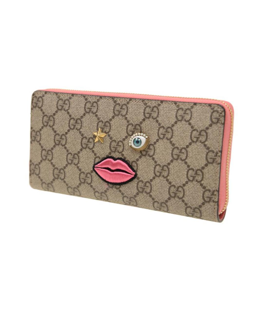 GUCCI Бежевый кошелек, фото 2