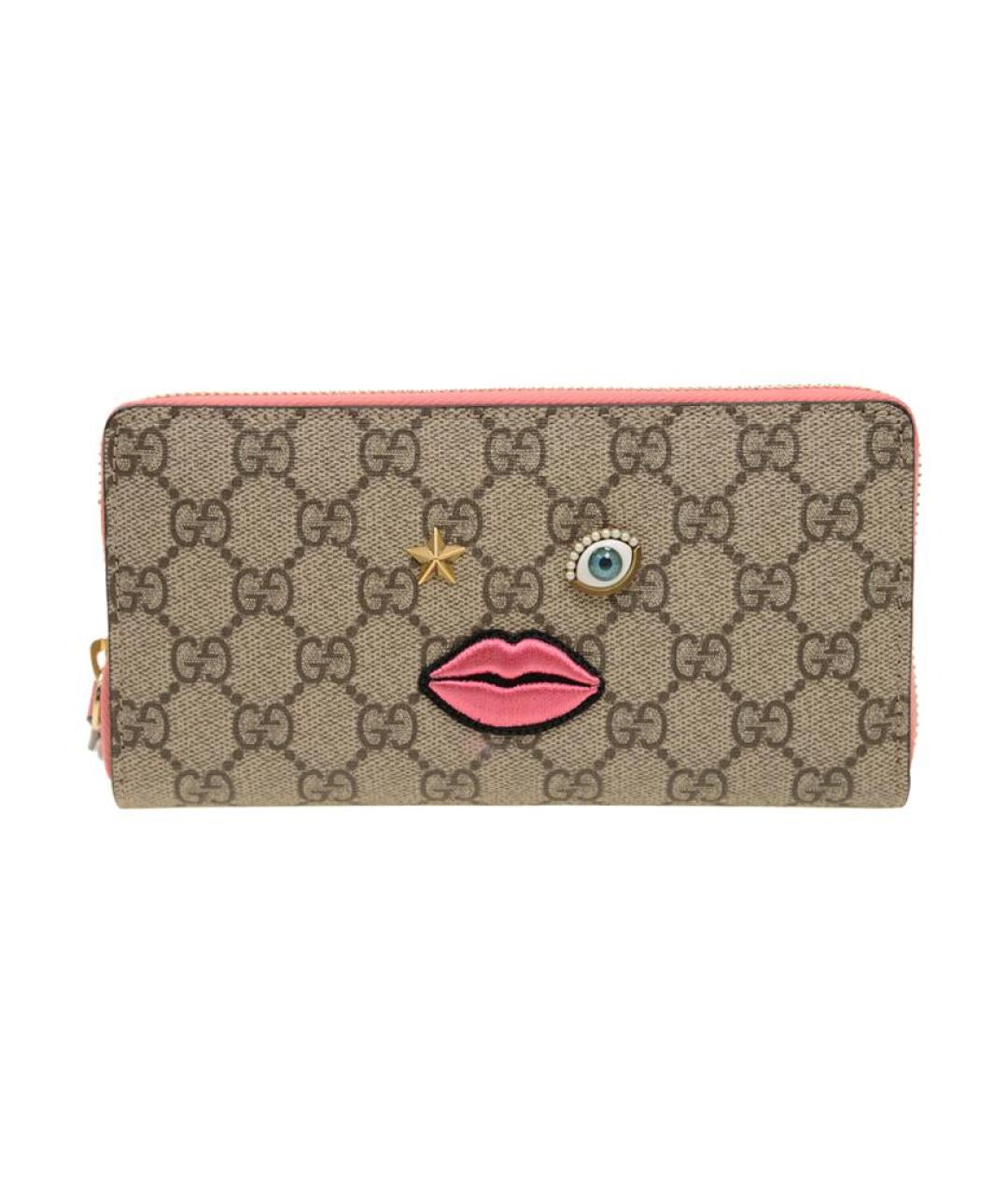 GUCCI Бежевый кошелек, фото 1