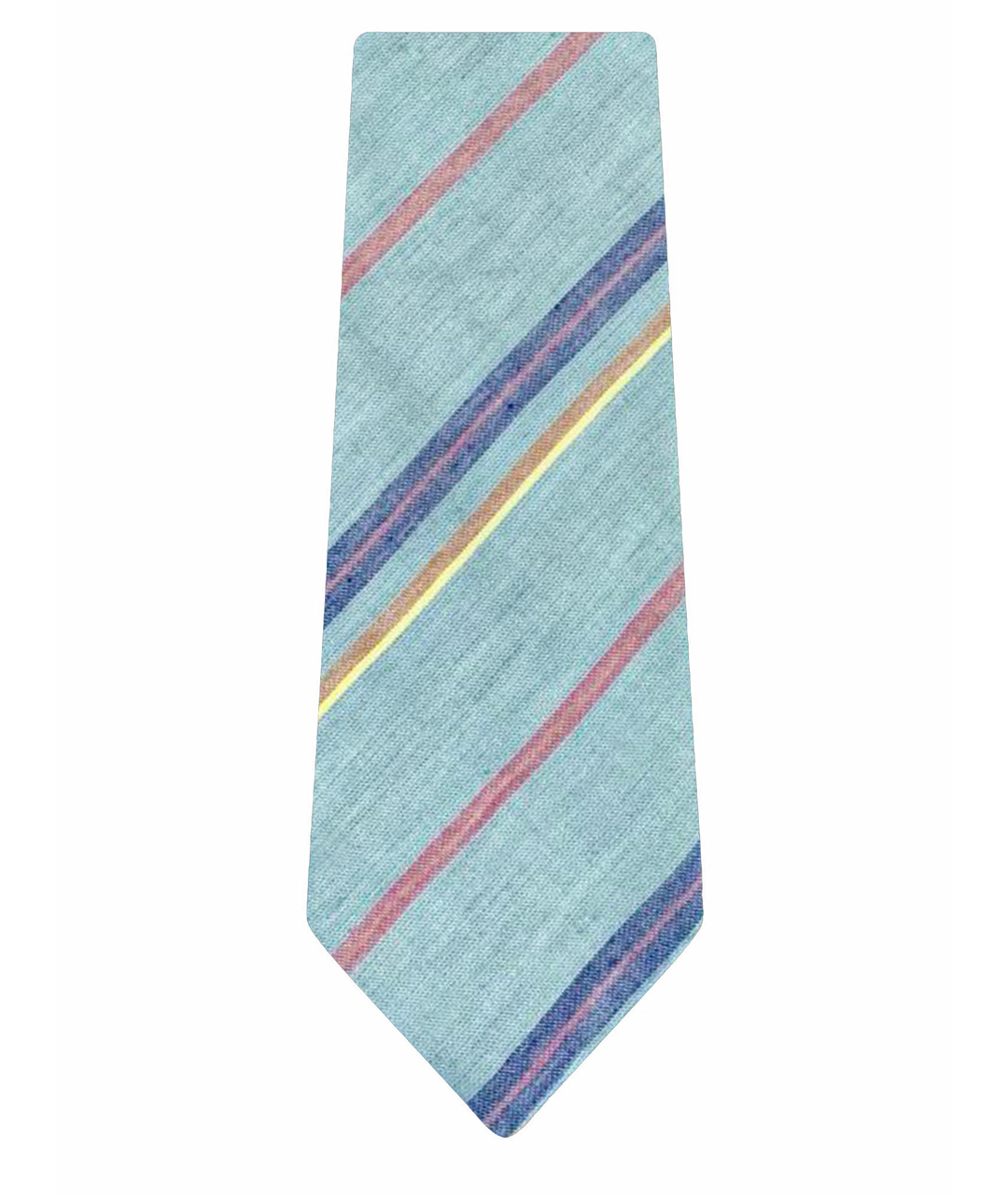 FENDI VINTAGE Мульти шелковый галстук, фото 1