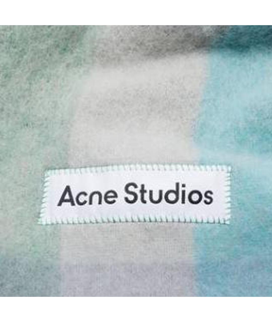 ACNE STUDIOS Мульти кашемировый шарф, фото 2