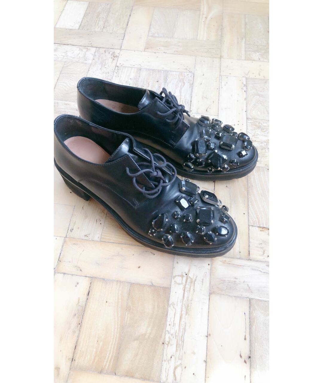 COLIAC Черные кожаные ботинки, фото 5