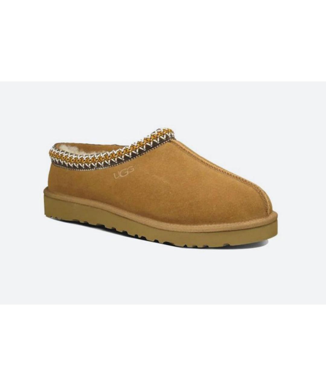 UGG AUSTRALIA Кожаные низкие ботинки, фото 5