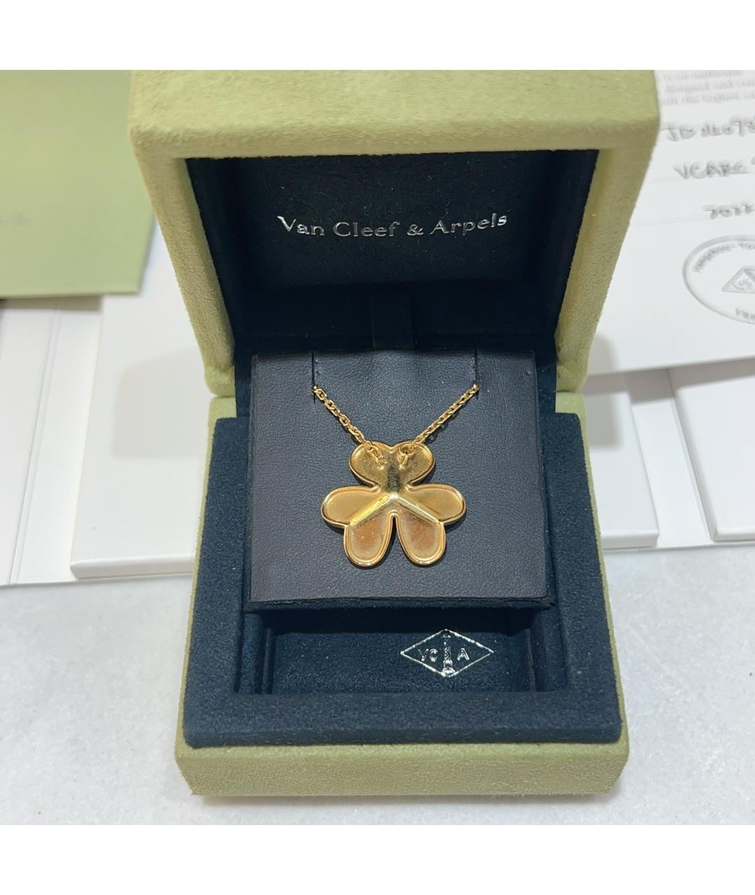 VAN CLEEF & ARPELS Золотое колье из желтого золота, фото 3