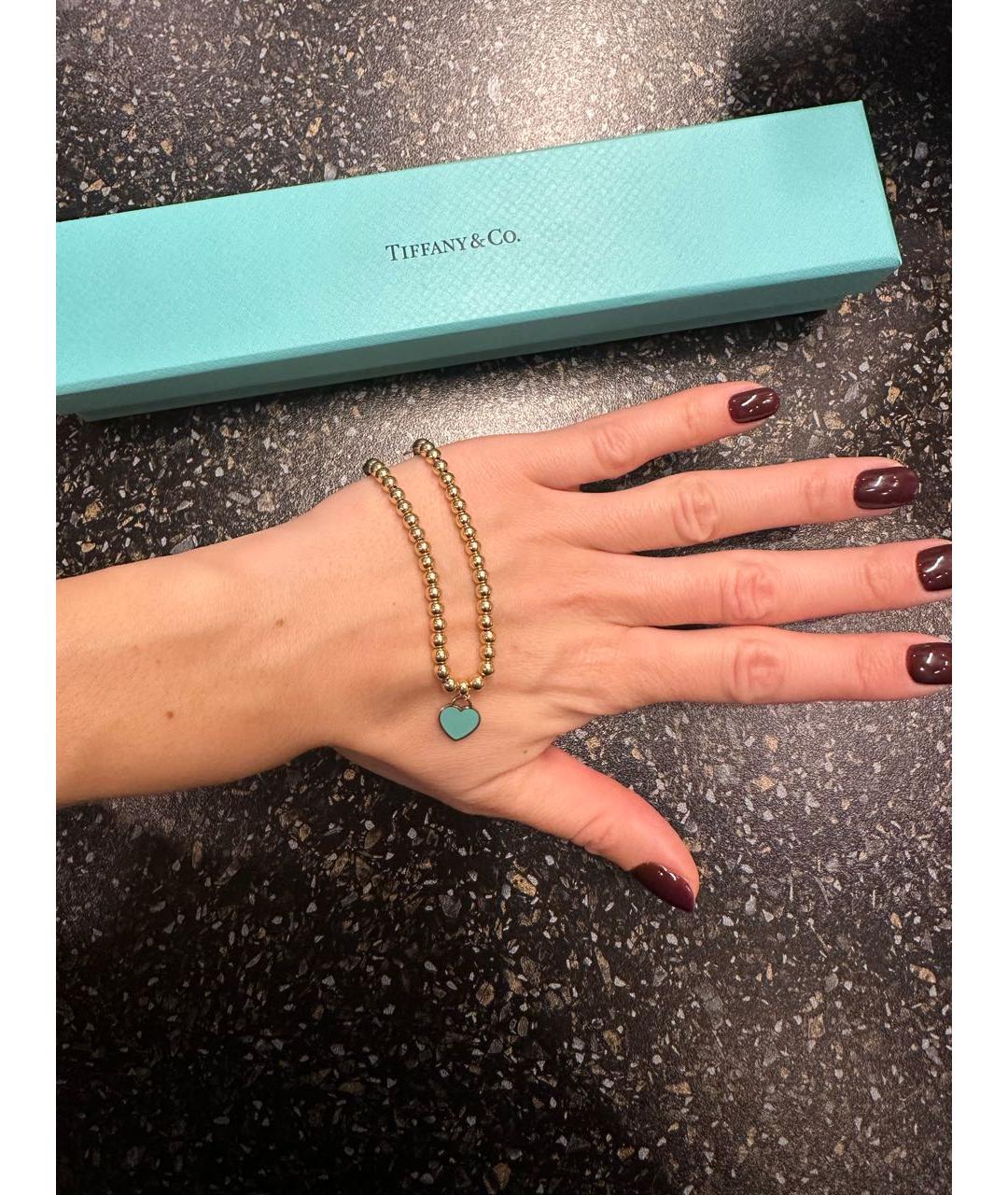 TIFFANY&CO Желтый браслет из желтого золота, фото 2