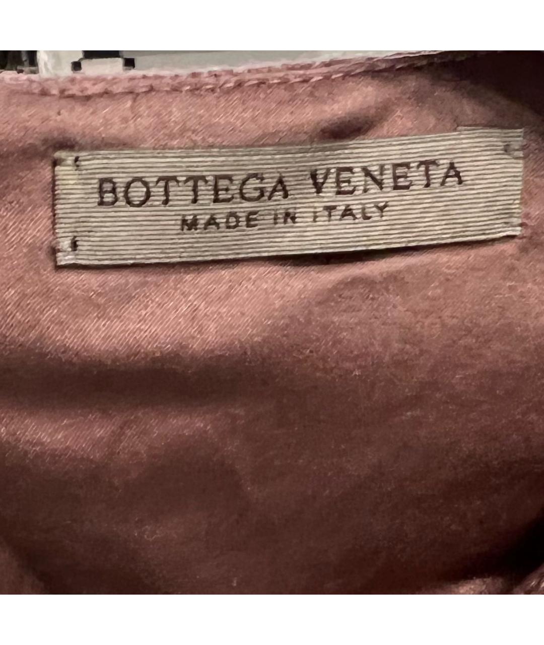 BOTTEGA VENETA Розовое платье, фото 3