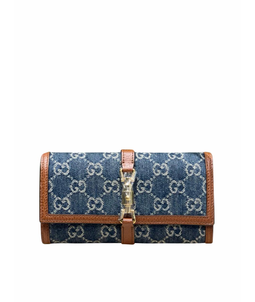 GUCCI Синяя сумка через плечо, фото 1